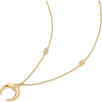 ANIA HAIE GOLD REVERSIBLE HORN NECKLACE N072-08G