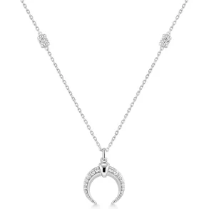 ANIA HAIE SILVER REVERSIBLE HORN NECKLACE N072-08H