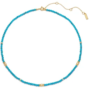 ANIA HAIE LAB-CREATED TURQUOISE BEADED NECKLACE N073-02G