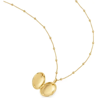 ANIA HAIE GOLD BUTTERFLY LOCKET NECKLACE N073-08G