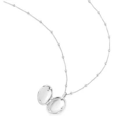 ANIA HAIE SILVER BUTTERFLY LOCKET NECKLACE N073-08H