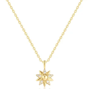 ANIA HAIE GOLD SUNBURST NECKLACE N074-03G