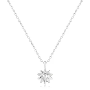 ANIA HAIE SILVER SUNBURST NECKLACE N074-03H