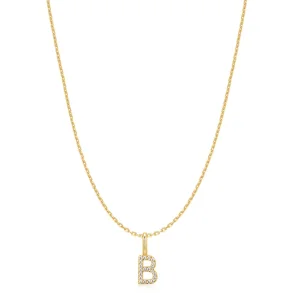 ANIA HAIE GOLD LETTER B INITIAL NECKLACE N074-10G