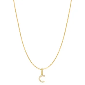ANIA HAIE GOLD LETTER C INITIAL NECKLACE N074-11G