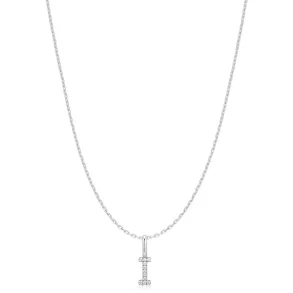 ANIA HAIE SILVER LETTER I INITIAL NECKLACE N074-17H