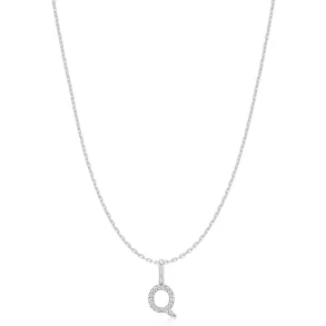 ANIA HAIE SILVER LETTER Q INITIAL NECKLACE N074-25H