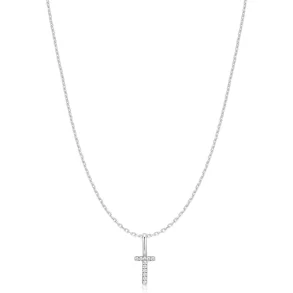 ANIA HAIE SILVER LETTER T INITIAL NECKLACE N074-28H