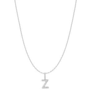 ANIA HAIE SILVER LETTER Z INITIAL NECKLACE N074-34H