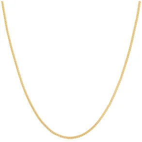 ANIA HAIE GOLD SLIM CURB LINK CHAIN NECKLACE N074-36G