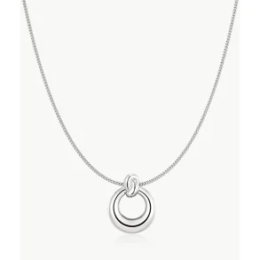 ANIA HAIE SILVER OPEN CIRCLE NECKLACE N077-04H