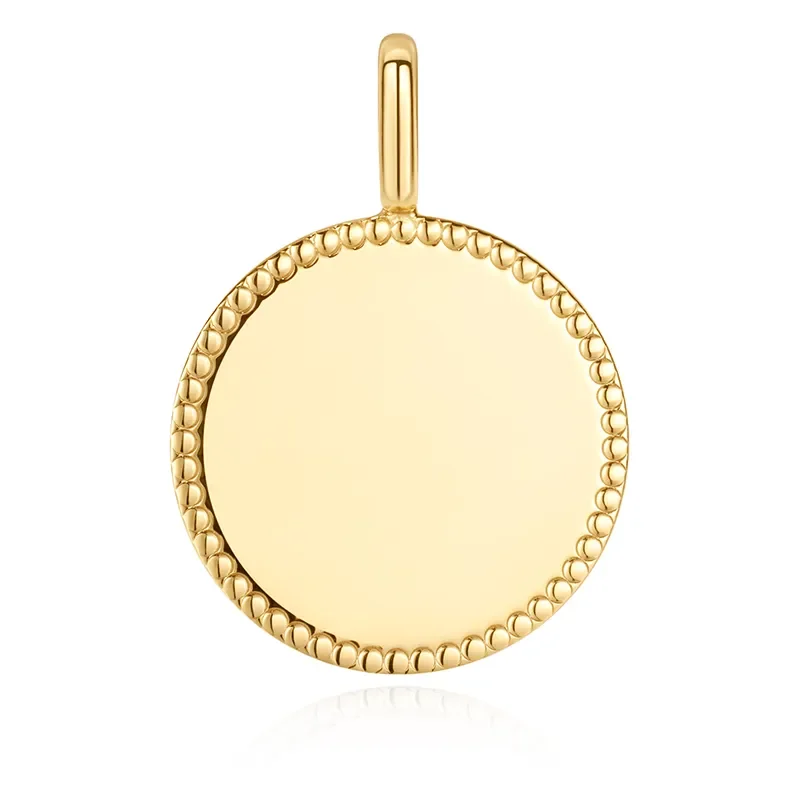 ANIA HAIE GOLD DISC CHARM NC060-04G