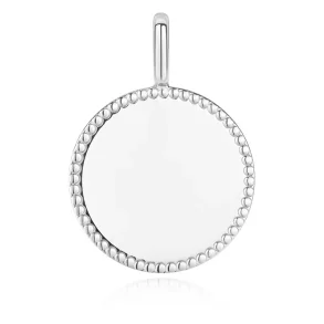 ANIA HAIE SILVER DISC CHARM NC060-04H