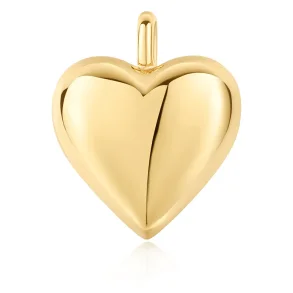 ANIA HAIE GOLD DOME HEART CHARM NC060-08G