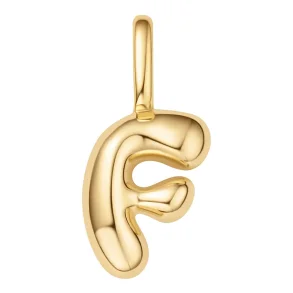 ANIA HAIE GOLD F LETTER CHARM NC060-23G