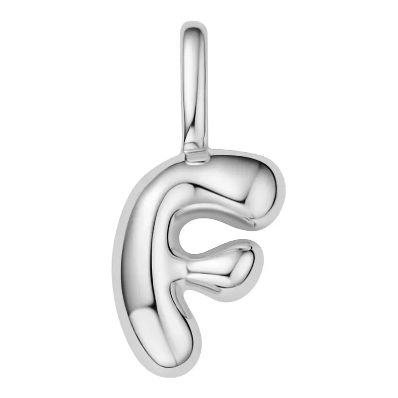 ANIA HAIE SILVER F LETTER CHARM NC060-23H