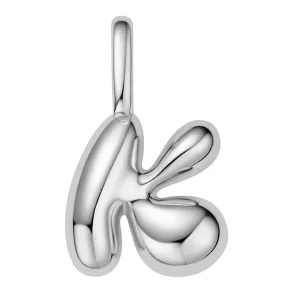 ANIA HAIE SILVER K LETTER CHARM NC060-28H