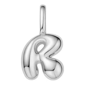 ANIA HAIE SILVER R LETTER CHARM NC060-33H