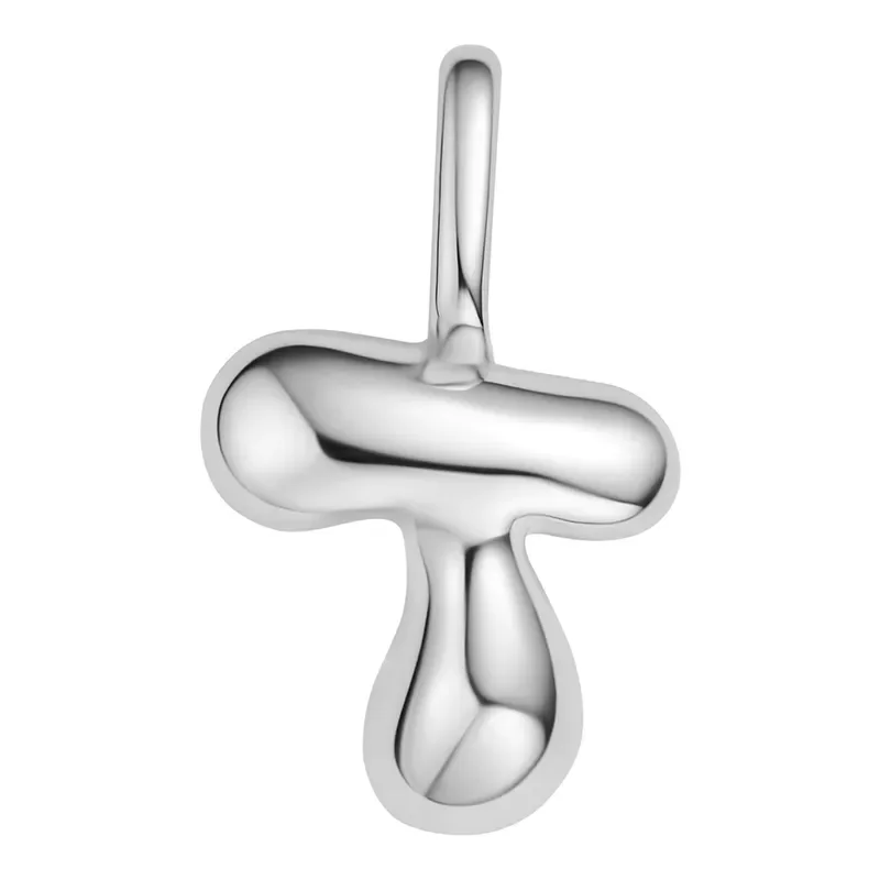 ANIA HAIE SILVER T LETTER CHARM NC060-35H