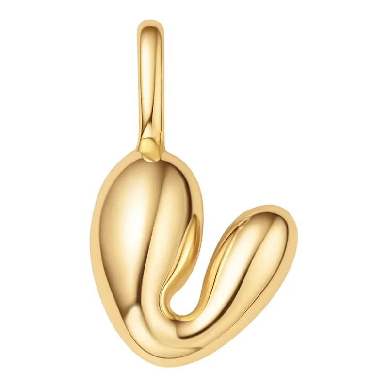 ANIA HAIE GOLD V LETTER CHARM NC060-37G