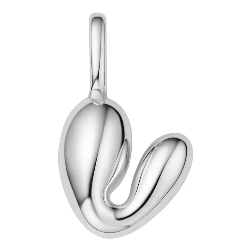 ANIA HAIE SILVER V LETTER CHARM NC060-37H