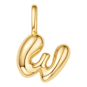 ANIA HAIE GOLD W LETTER CHARM NC060-38G