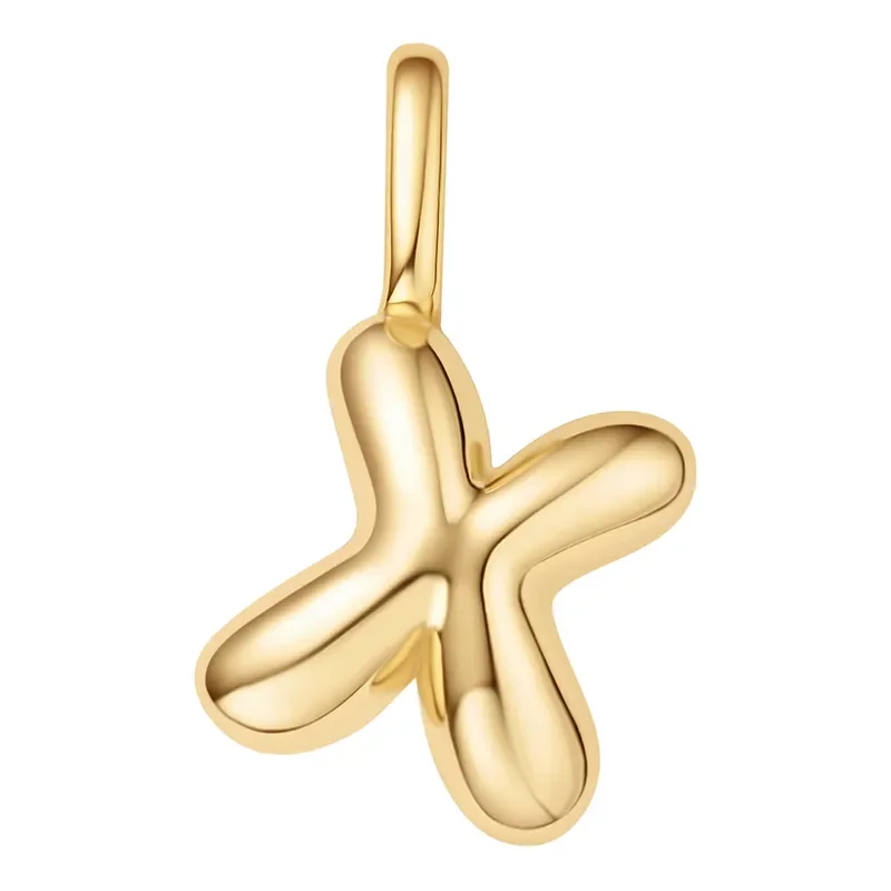 ANIA HAIE GOLD X LETTER CHARM NC060-39G