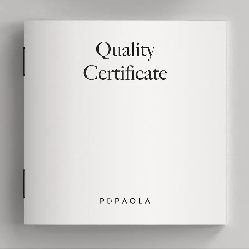 PDP QUALITY CERTIFICATE 