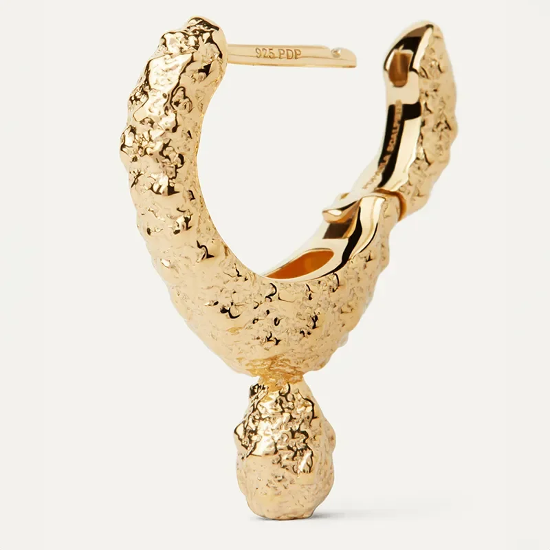 PDPAOLA LAVA SINGLE HOOP EARRING PG01-229-U