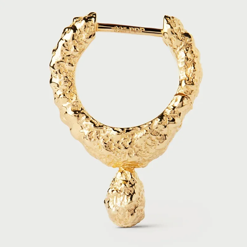 PDPAOLA LAVA SINGLE HOOP EARRING PG01-229-U