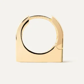 PDPAOLA NEW YORK SINGLE HOOP EARRING PG01-276-U