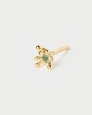 PDPAOLA GREEN FLEUR SINGLE EARRING PG01-320-U