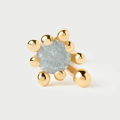 PDPAOLA GREY FLEUR SINGLE EARRING PG01-322-U