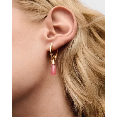 PDPAOLA RHODOCHROSITE JUPITER SINGLE HOOP PG01-397-U