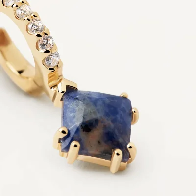 PDPAOLA FUJI SODALITE SINGLE EARRING PG01-683-U