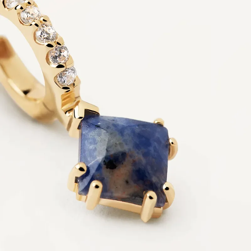 PDPAOLA FUJI SODALITE SINGLE EARRING PG01-683-U