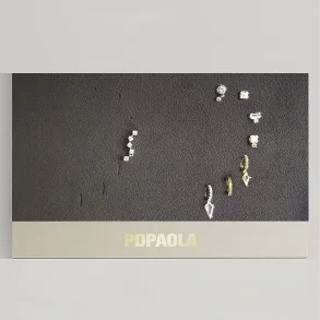 PDP SINGLE EARRING PLATE 16X8CM (14 SINGLE PCS)