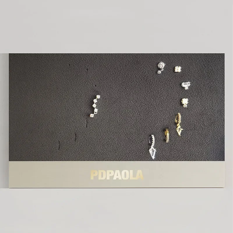 PDP SINGLE EARRING PLATE 16X8CM (14 SINGLE PCS)