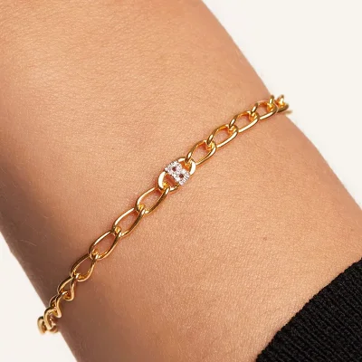 PDPAOLA LETTER B BRACELET PU01-539-U