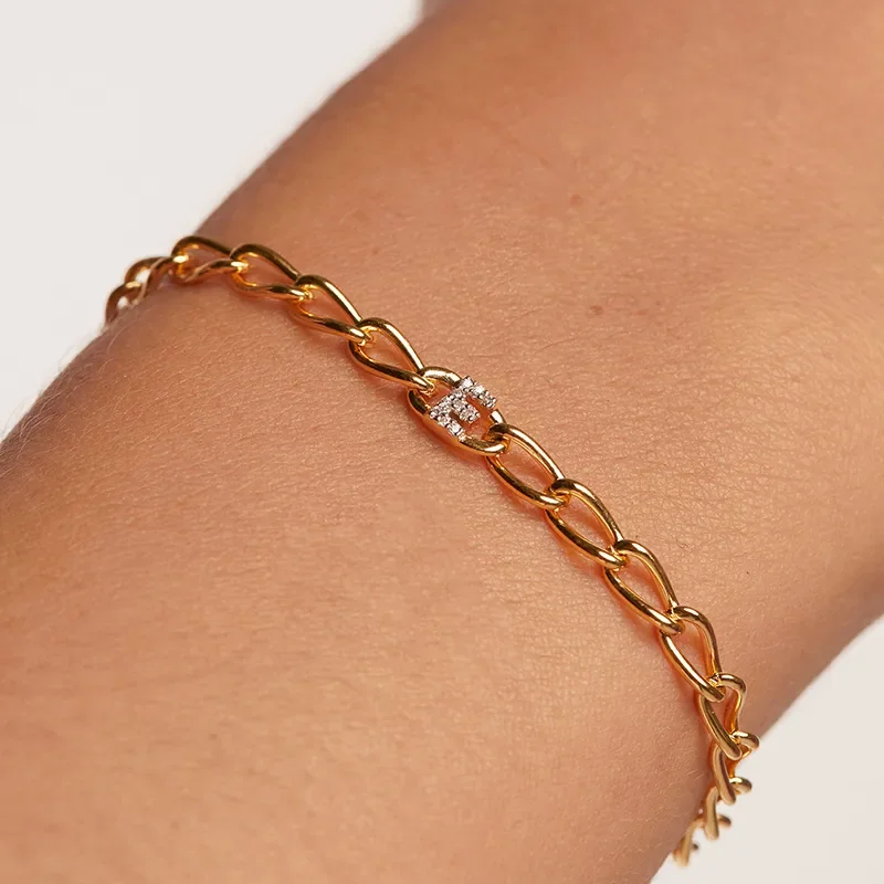 PDPAOLA LETTER E BRACELET PU01-542-U