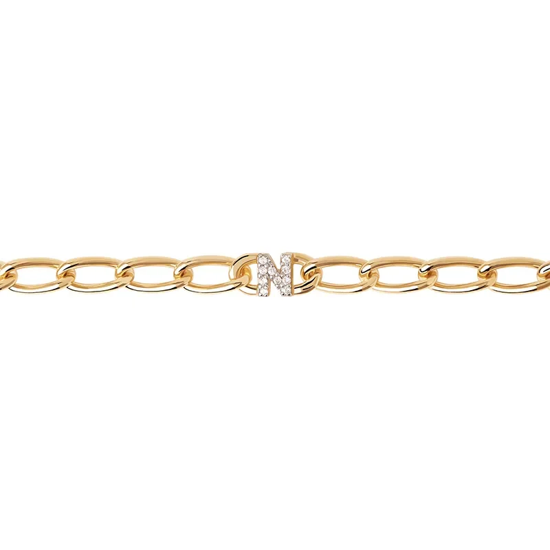 PDPAOLA LETTER N BRACELET PU01-551-U