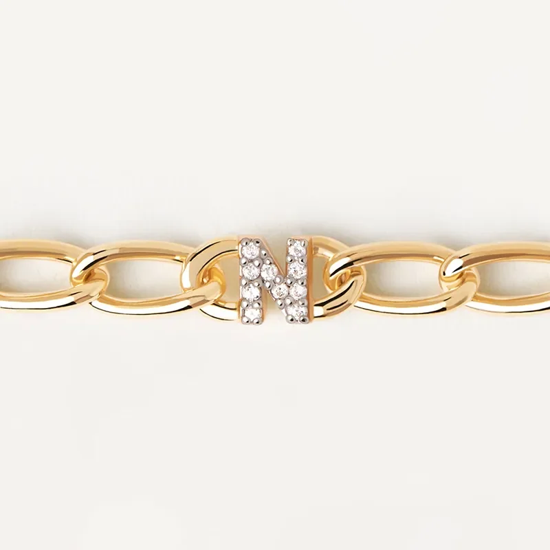 PDPAOLA LETTER N BRACELET PU01-551-U
