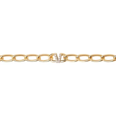 PDPAOLA LETTER V BRACELET PU01-559-U