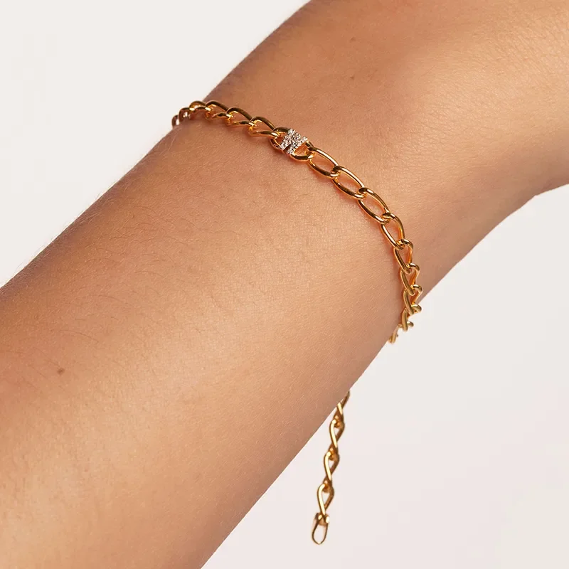 PDPAOLA LETTER W BRACELET PU01-560-U