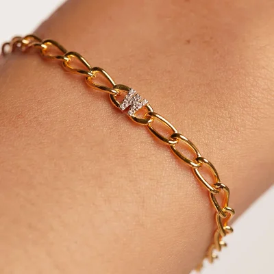PDPAOLA LETTER W BRACELET PU01-560-U