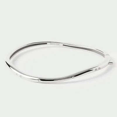 PDPAOLA AIR SILVER BANGLE PU02-999