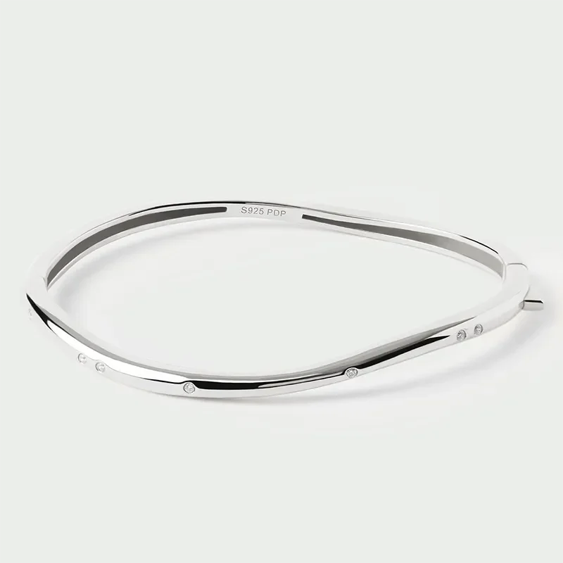 PDPAOLA AIR SILVER BANGLE PU02-999