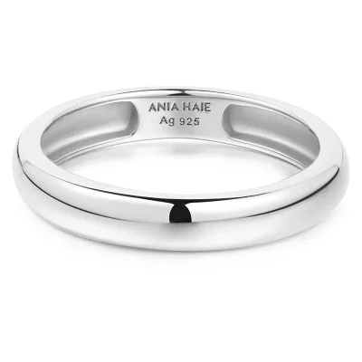 ANIA HAIE CURVE DOME BAND RING R056-01H