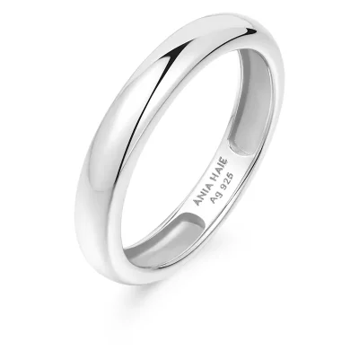 ANIA HAIE CURVE DOME BAND RING R056-01H