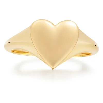 ANIA HAIE LOVE SIGNET RING R057-02G